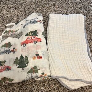 Festive Muslin Swaddle Blankets